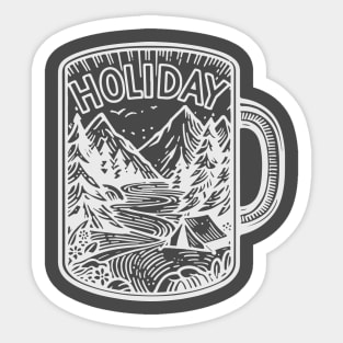 Camping - Holiday V3 Sticker